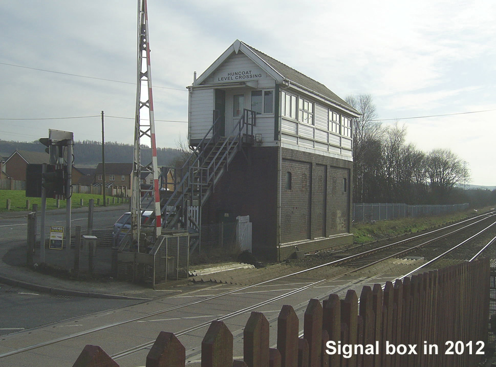 the signal box